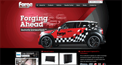 Desktop Screenshot of forgemotorsport.asia